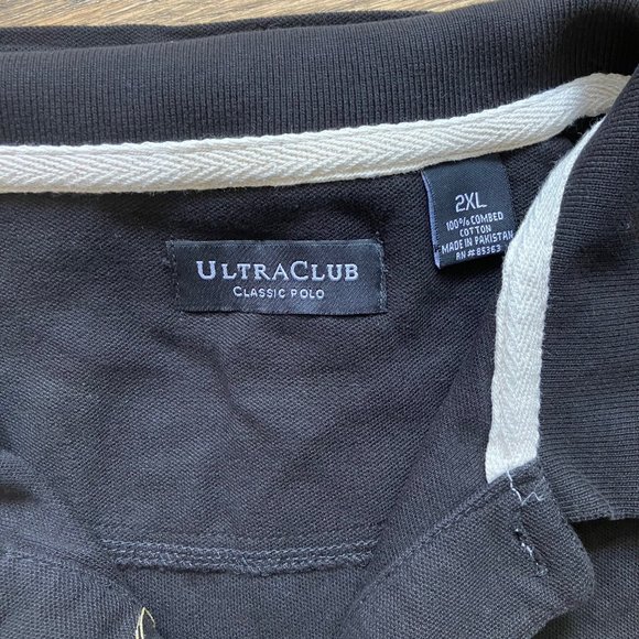 Ultra Club Think Positive Bundle of 4 Classic Polo Golf Shirts XXL - Picture 11 of 15